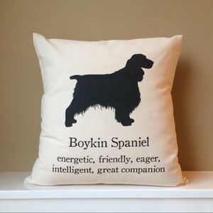 🐶 New* Handmade SC Boykin Spaniel Pillow Cover 🐶